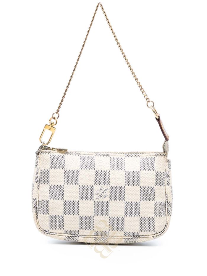 Túi Louis Vuitton Damier Azur Mini Pochette Accessoires handbag MY6DVDAMFR2PWPU1