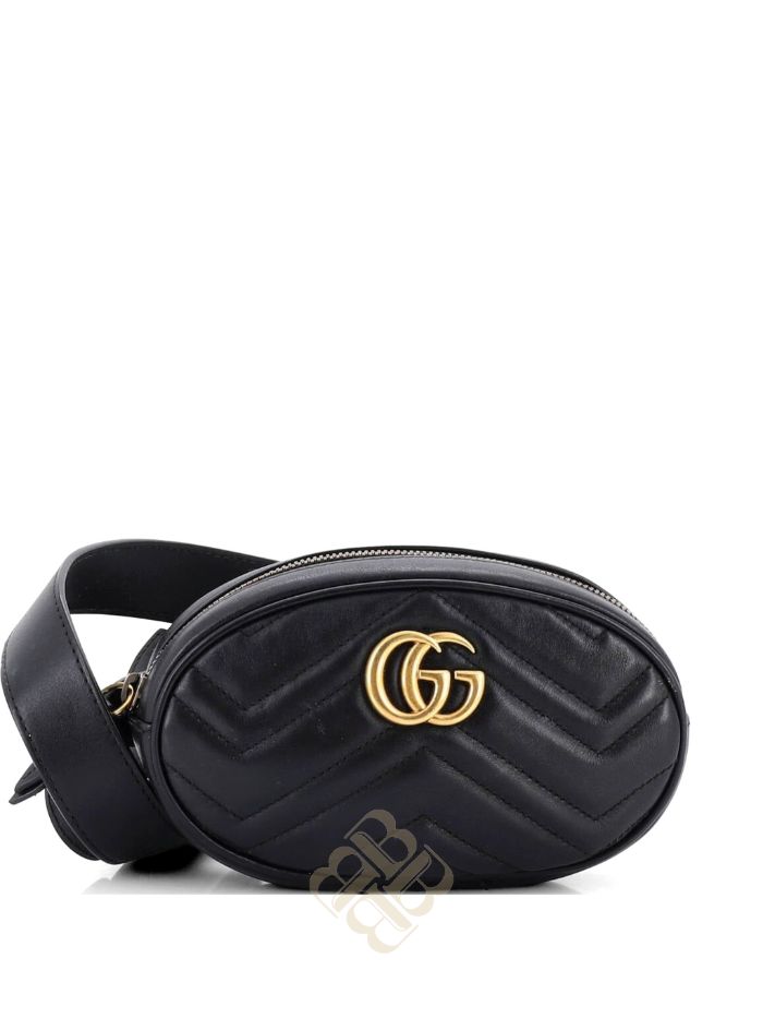 Túi bao tử Gucci GG Marmont Matelasse Leather belt bag 1HADDIRMZVI033VJ