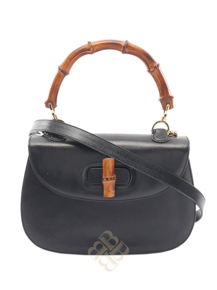 Túi đeo chéo Gucci Century Calfskin Bamboo Night satchel WLZTMGO0TQZAZLRM