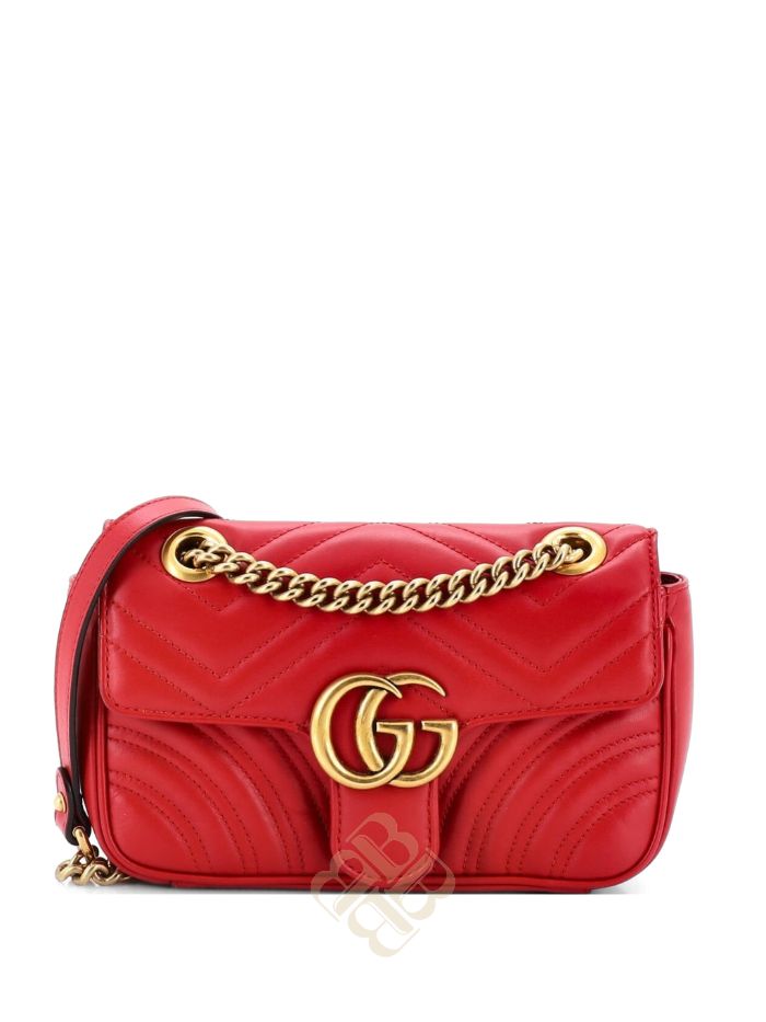 Túi đeo chéo Gucci GG Marmont Flap Bag Matelasse Leather Mini crossbody bag C793GV8FPT0M5UZG