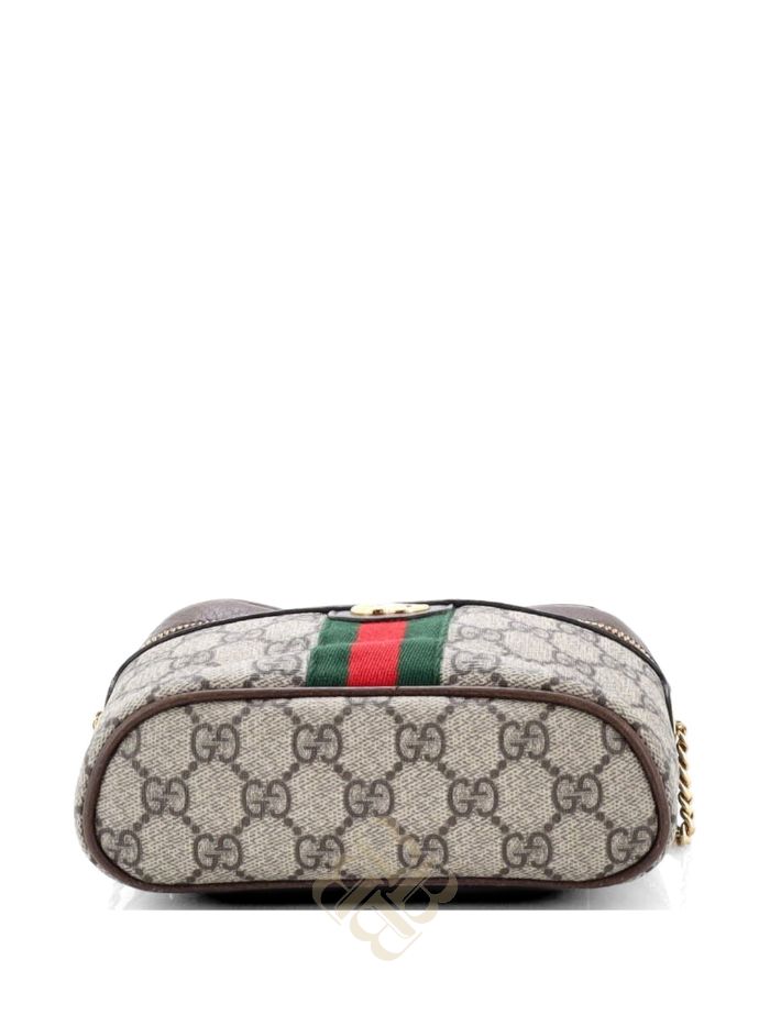 Túi đeo chéo Gucci Ophidia Chain GG Coated Canvas Small belt bag 6YP5L9ERS61U7CRE 2026 Túi đeo chéo Gucci Ophidia Chain GG Coated Canvas Small belt bag 6YP5L9ERS61U7CRE