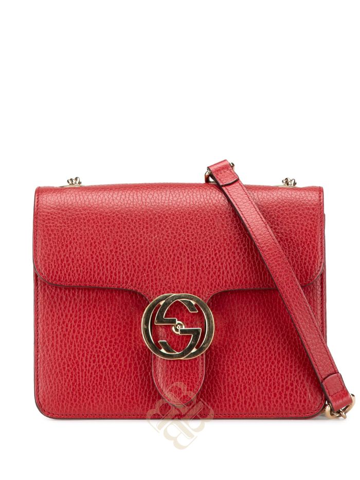 Túi đeo chéo Gucci Small Dollar Calfskin Interlocking G crossbody bag ESTWYNPRLLKRY6I4