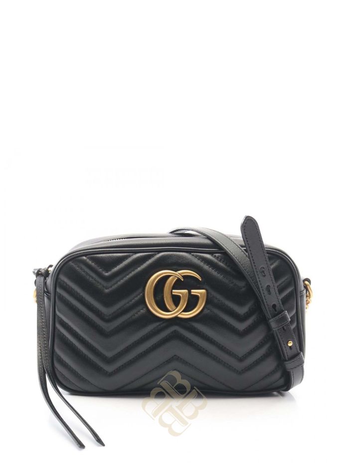 Túi đeo chéo Gucci Small GG Marmont Matelasse Calfskin crossbody bag 7RJT3MWAPU2C5U6P