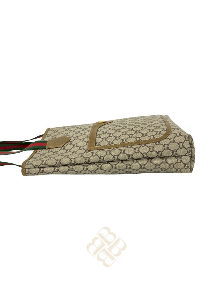 Túi xách Gucci Century GG Supreme Plus Web tote bag IV5LTNP36F1W7GU3 2026 Túi xách Gucci Century GG Supreme Plus Web tote bag IV5LTNP36F1W7GU3