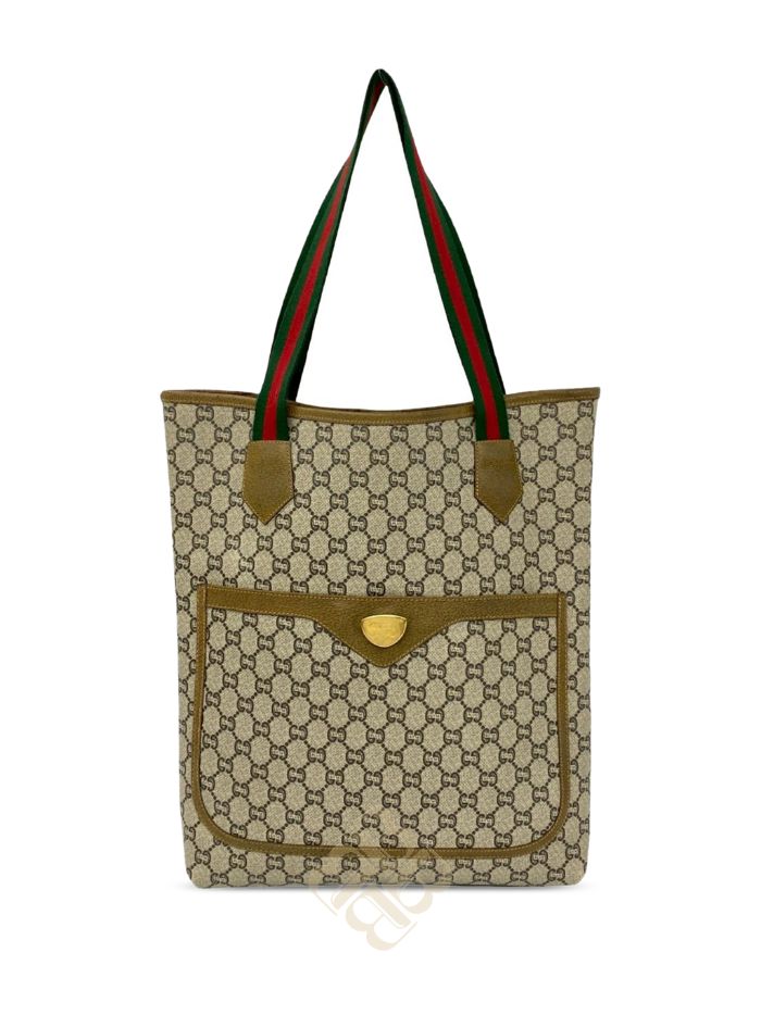 Túi xách Gucci Century GG Supreme Plus Web tote bag IV5LTNP36F1W7GU3 2026 Túi xách Gucci Century GG Supreme Plus Web tote bag IV5LTNP36F1W7GU3