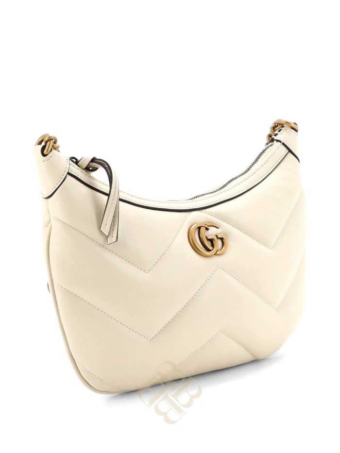 Túi xách Gucci GG Marmont Chain Moon Matelasse Leather Small hobo bag 74RT6GDCNESBCZTH 2026 Túi xách Gucci GG Marmont Chain Moon Matelasse Leather Small hobo bag 74RT6GDCNESBCZTH