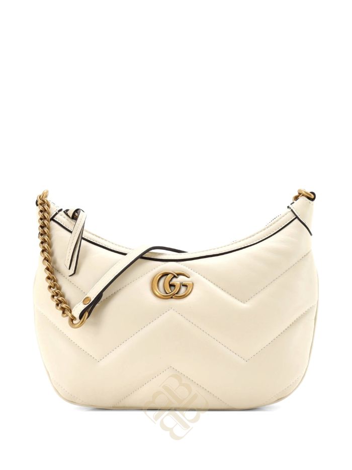 Túi xách Gucci GG Marmont Chain Moon Matelasse Leather Small hobo bag 74RT6GDCNESBCZTH 2026 Túi xách Gucci GG Marmont Chain Moon Matelasse Leather Small hobo bag 74RT6GDCNESBCZTH