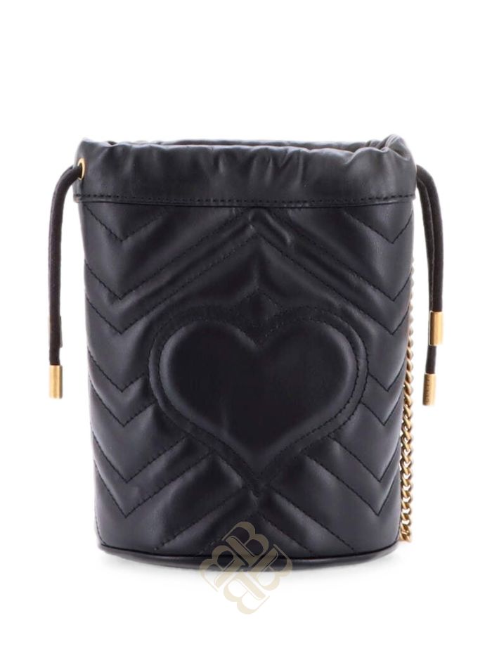 Túi xách Gucci GG Marmont Matelasse Leather Mini bucket bag PNTNSAFHP64TP94E 2026 Túi xách Gucci GG Marmont Matelasse Leather Mini bucket bag PNTNSAFHP64TP94E