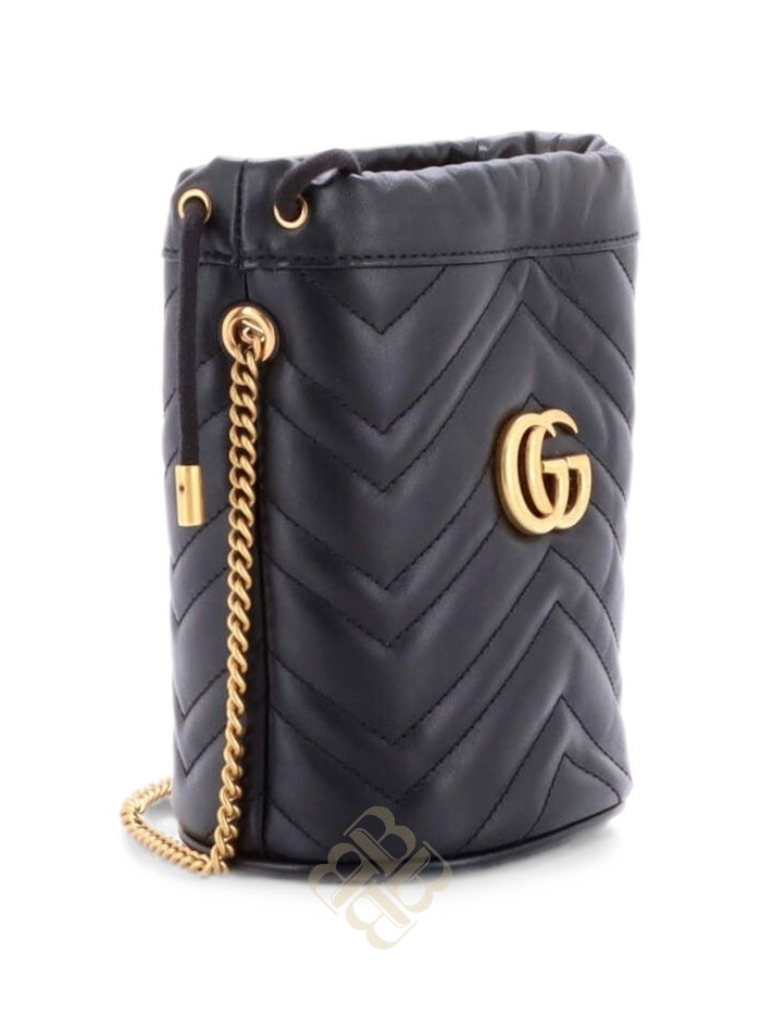 Túi xách Gucci GG Marmont Matelasse Leather Mini bucket bag PNTNSAFHP64TP94E 2026 Túi xách Gucci GG Marmont Matelasse Leather Mini bucket bag PNTNSAFHP64TP94E