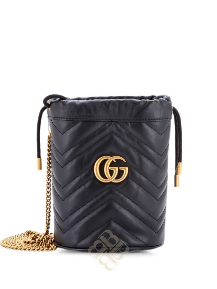 Túi xách Gucci GG Marmont Matelasse Leather Mini bucket bag PNTNSAFHP64TP94E 2026 Túi xách Gucci GG Marmont Matelasse Leather Mini bucket bag PNTNSAFHP64TP94E