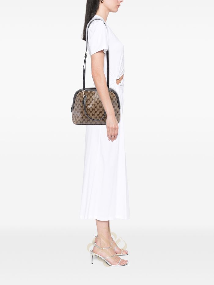 Túi xách Gucci Medium GG Crystal Dome satchel P69I8UOQ8ZIH2U81 2026 Túi xách Gucci Medium GG Crystal Dome satchel P69I8UOQ8ZIH2U81