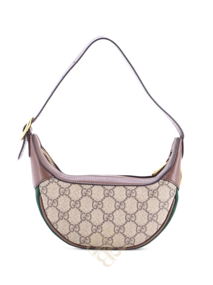 Túi xách Gucci Ophidia Half Moon Bag GG Coated Canvas Mini hobo bag Z6POZFS8EVBS51LH